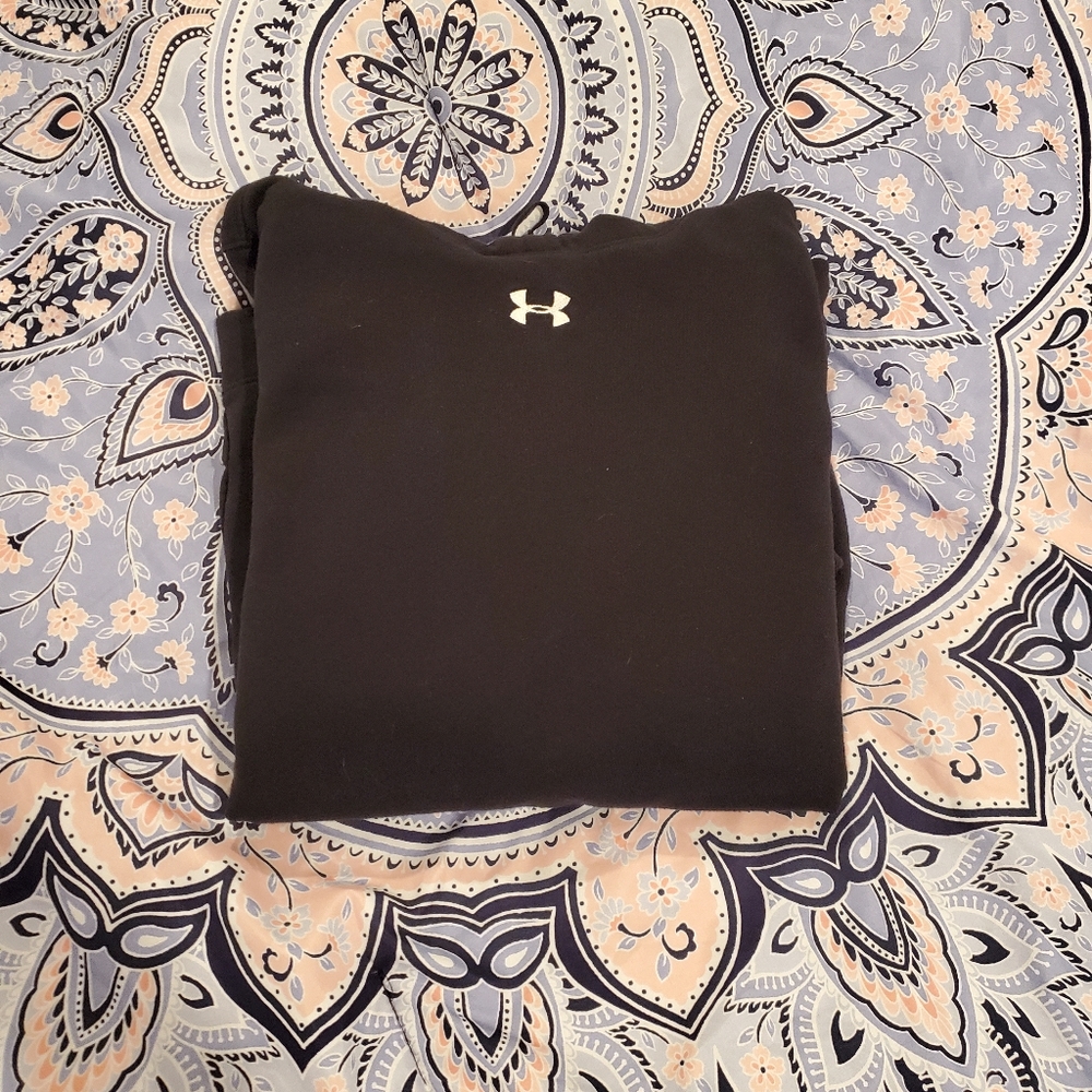 Under Armour Black Hoodie Size Large